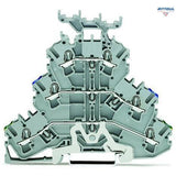 WAGO 2002-3247 Триетажна клема TOPJOB`S 2.5мм2 PE/N/L - Rittbul