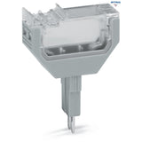 WAGO 2002-880 Празен корпус на компонентен щекер; 10,4 mm ширина; 2P; Тип 4; сив