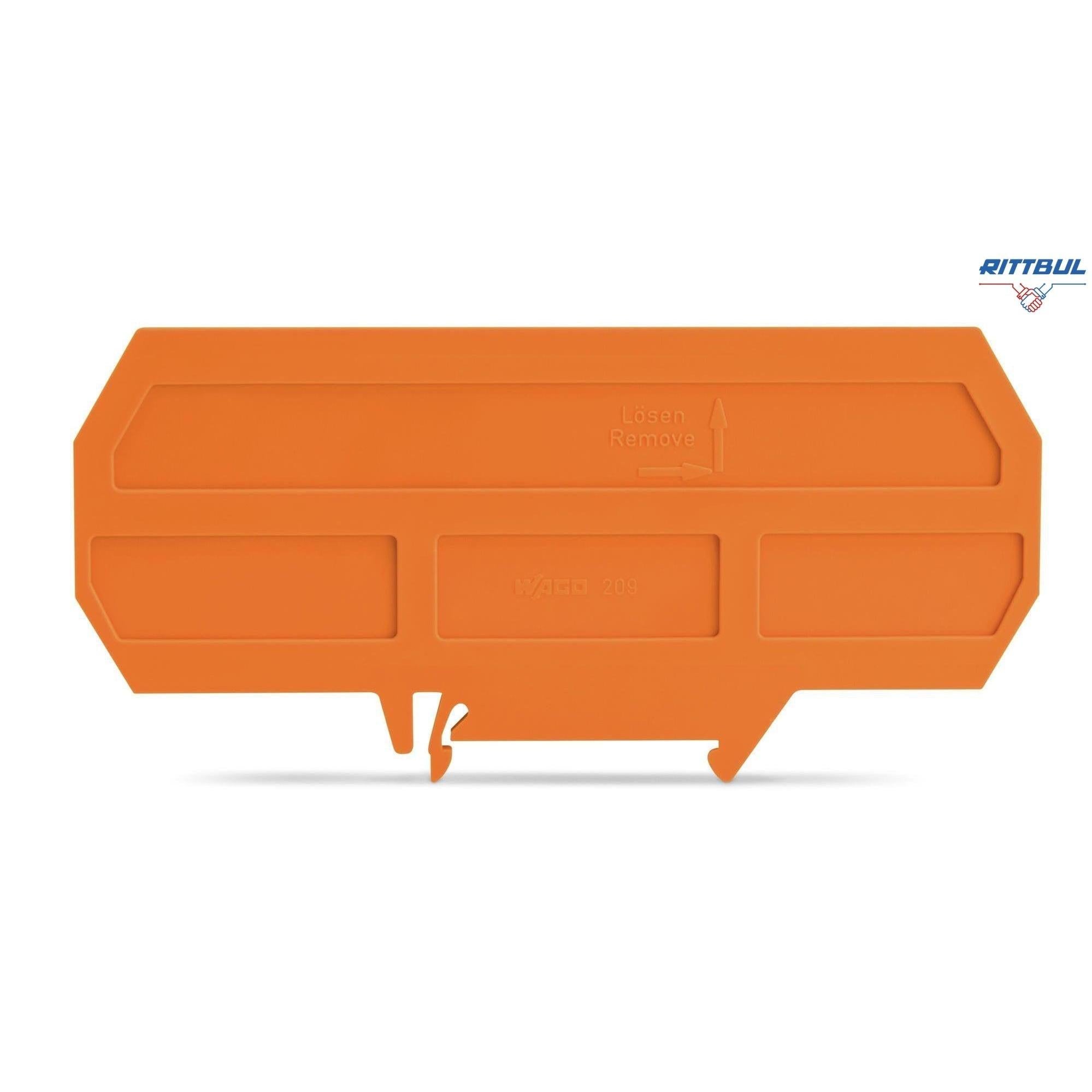 WAGO 209-191 Разделител за Ex e/Ex; 3mm; 120mm - Rittbul