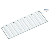 WAGO 209-608 Маркировъчна карта WSB; като карта; МАРКИРАНО; 101 ... 150 (2x); неразтегателни; Вертикално маркиране; тип закрепване чрез закоп - Rittbul