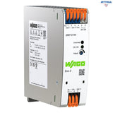 WAGO 2687-2144 Захранващ блок Eco 2, 1-фазен 24 VDC 5 A; DC-OK LED