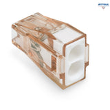 WAGO 773-602 Свързваща клема за твърд проводник 2Р, 4мм2 - Rittbul