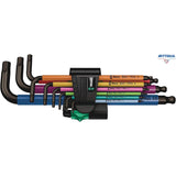 WERA 05022089001 Комплект шестостенни ключове Multicolour (9 бр.)