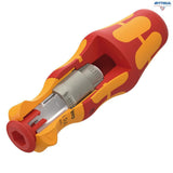 WERA 05057490001 Ръкохватка с тресчотка 837 i RA, изолирана 1000 V, 9 х 115 мм