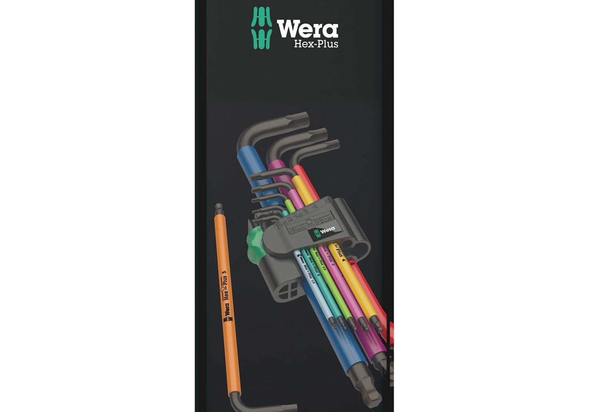 WERA 05073593001 Комплект шестостенни ключове Multicolour (9 бр.) - Rittbul