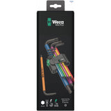 WERA 05073593001 Комплект шестостенни ключове Multicolour (9 бр.) - Rittbul
