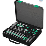 WERA 05160785001 Комплект с две тресчотки Zyklop - 43 части