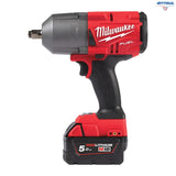 Акумулаторен ударен гайковерт MILWAUKEE M18FHIWF12-502X 4933459696 - 1356 Nm 18V
