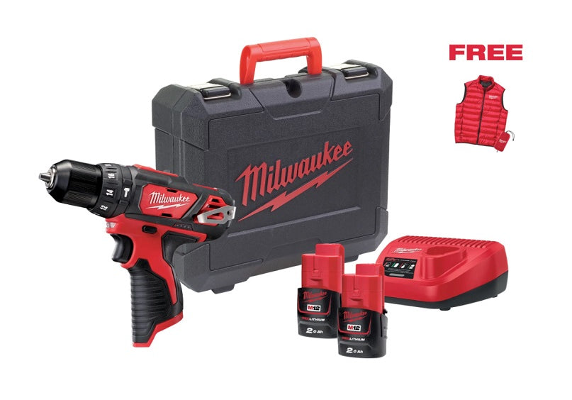 Акумулаторен ударен винтоверт Milwaukee M12BPDMC-202C