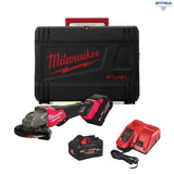 Акумулаторен ъглошлайф Milwaukee M18FHSAGO125VXPDB2-802X, с рег. на обороти