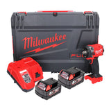Акумулаторен безчетков гайковерт MILWAUKEE 4933478444, M18FIW2F12-502X, (захват халка), 339 Nm
