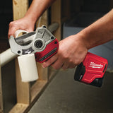 Акумулаторна ножица за PVC тръби MILWAUKEE 4933416550 C12PPC-0, до ф50 мм