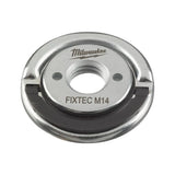 Бързо стягаща гайка за ъглошлайф М14 FixTec, от ф115 до ф230 мм MILWAUKEE 4932498607