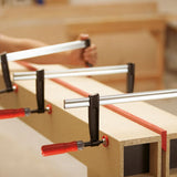 BESSEY TPN40S12BE-2K Дърводелска стяга 400 х 120 мм, 2-К пластм. ръкохватка