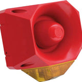 COMPRO AS M SB 9-60 R АL Индустриална сирена  ASSERTA MIDI AV с  LED лампа  - жълта, 9-60VDC 6972025300