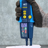 Двуполюсен тестер за напрежение PANCONTROL PAN MV-1000AD с LCD и LED индикатор 1000 V AC/DC + 30mA тест на ДТ3