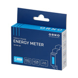 Електромер ORNO OR-WE-521, 1P, еднотарифен, 40A, 230V