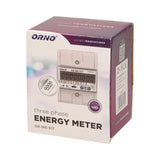Електромер ORNO OR-WE-517, 3P, мултитарифен, 80A, 3x230V/400 AC, с RS485 порт