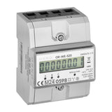 Електромер ORNO OR-WE-520, 3P, еднотарифен, 80A, 3x230V/400 AC, 800imp/kWh