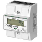 Електромер ORNO OR-WE-531, 3P, еднотарифен, 80A, 3x230V/400 AC, директен