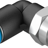 L-съединител за шлаух Festo QSLF-1/8-6-B - Вътр. резба G1/8 за шлаух с външ. Ø 6 mm