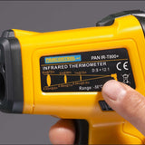 Професионален инфрачервен термометър PAN IR-T800+, 12:1 с лазерен дисплей