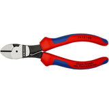 Клещи резачки усилени с пружина KNIPEX 74 12 160 - 160mm черни