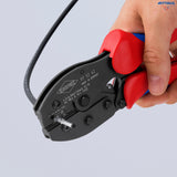 Клещи за кримпване KNIPEX PreciForce® 97 52 42 за MC4/MC4 EVO2, 220 mm