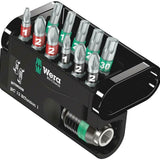 WERA 05057420001 Комплект битове Bit-Check 12 BiTorsion 1 (12 броя)