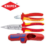 KNIPEX  00 31 30 BK V01 Комплект инструменти за електо инсталации (3 части)