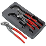 KNIPEX  00 20 09 V02 Комплект клещи за тръби KNIPEX “Cobra“ (3 части)