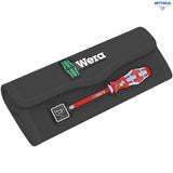 Комплект отвертки с ръкохватка Wera Kraftform Kompakt VDE Extra Slim 1 05006631001 - 17 части