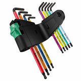 WERA  05073599001 Комплект TORX BO имбусни ключове Multicolour - 9 броя