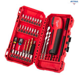 Комплект ъглова приставка с битове и свредла MILWAUKEE 4932493653 S/Bit