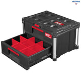 Куфар за инструменти Milwaukee PACKOUT 2 Drawer - 22 кг, с 2 чекмеджета