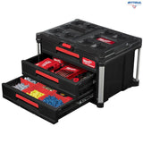 Кутия за инструменти Milwaukee PACKOUT 4932472130 - 563x414x363мм, 3 чекмеджета