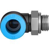 L-съединител за шлаух Festo QSL-G1/4-12 - Външна резба G1/4, за шлаух с външен Ø 12 mm 186351