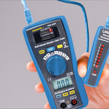 LAN тестер + цифров мултиметър PANCONTROL PAN LAN1, CAT III 300V с авт. избор на обхват