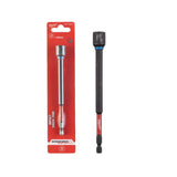 Вложка ударна удължена Impact 1/4" HEX, 10 мм х 150 мм, магнитна MILWAUKEE 4932492447