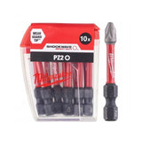 MILWAUKEE 4932430866 Накрайник Milwaukee Impact S/Bit ShW CD PZ2 50мм - 10броя/опак.