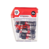 MILWAUKEE 4932430886 Накрайник Milwaukee Impact S/Bit ShW CD TX30x25mm - 25 броя/опак.