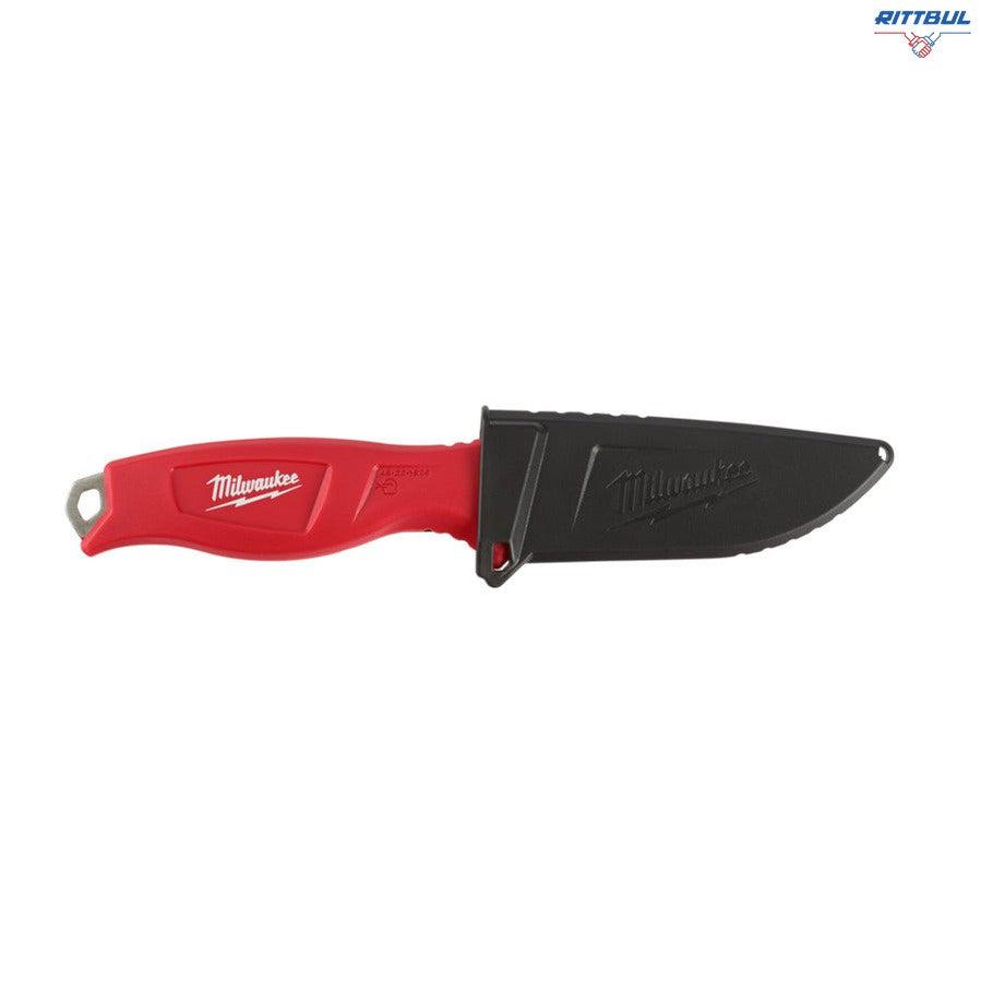 Нож с фиксирано острие PVC дръжка Milwaukee