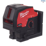 Лазерен нивелир MILWAUKEE M12CLLP-0C M12 CROSSLINE