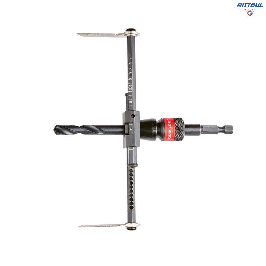 Приставка за пробиване на отвори в гипсокартон, регулируема ф51-178мм