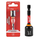 Вложка ударна Impact 1/4" HEX, 13 мм х 65 мм, магнитна MILWAUKEE 4932492443