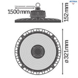 Осветително тяло камбана LED Ledvance HighBay Gen4 147W 22000lm IP65 4058075692800