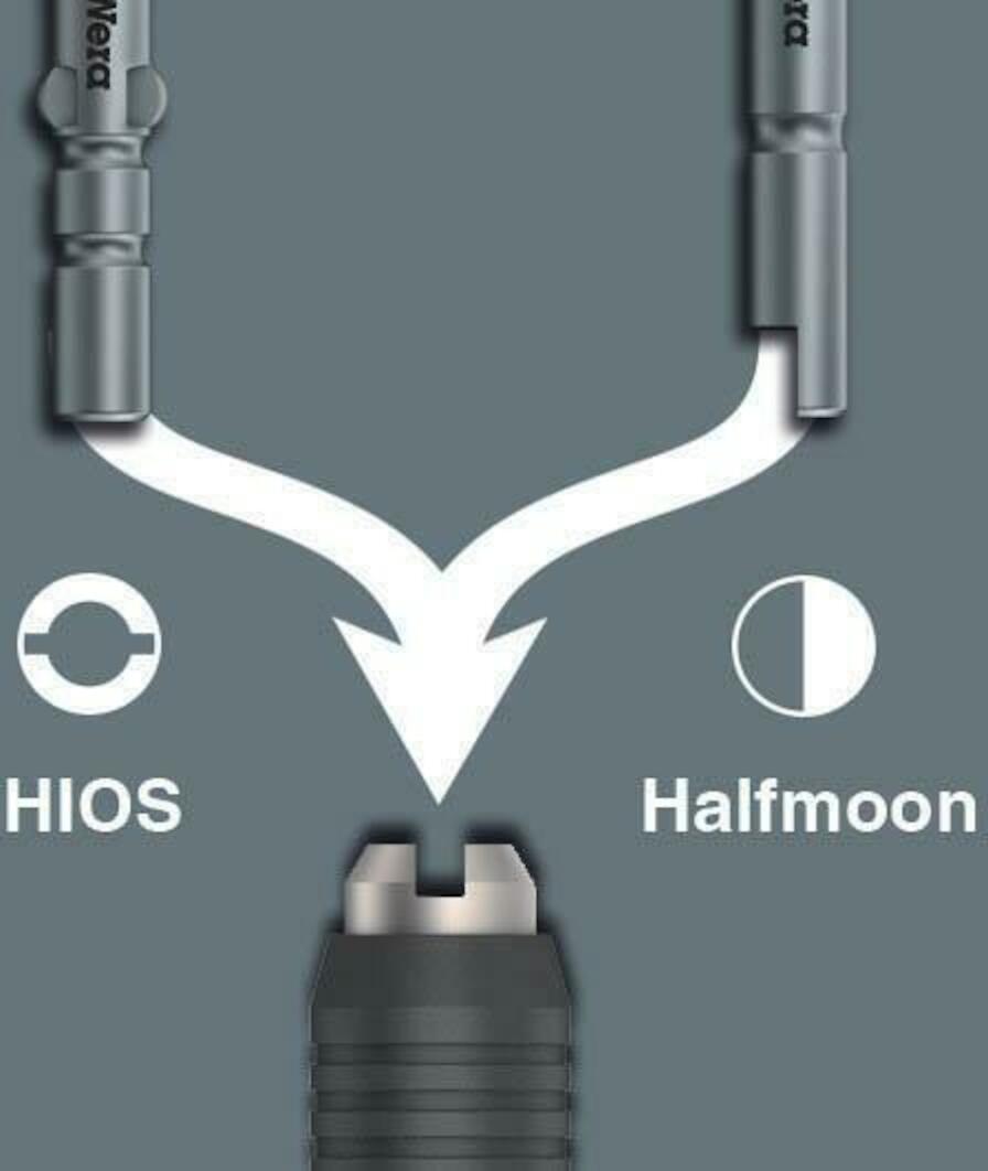 Комплект ръкохватка с битове 44 мм 21 части ESD