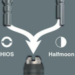 Комплект ръкохватка с битове 44 мм 21 части ESD