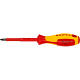 KNIPEX  98 25 02 Отвертка “Pozidriv“ PZ 2 x 100 мм,  изолирана