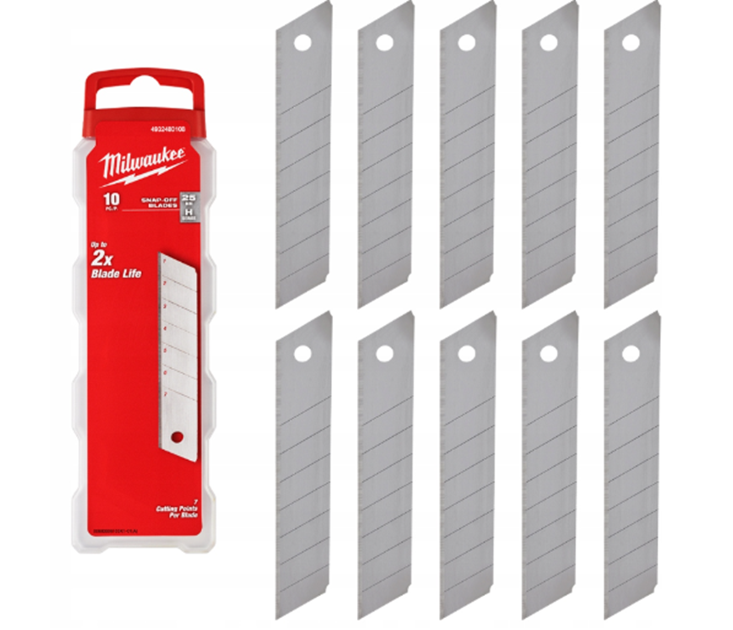 Резервни ножове за макетен нож 25мм